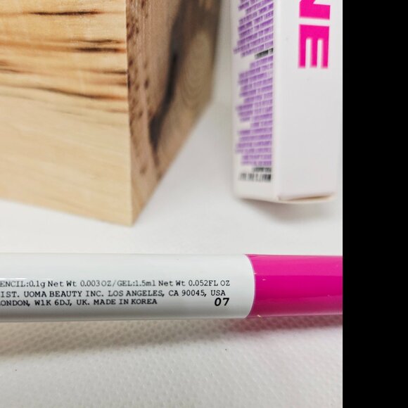 3 UOMA BEAUTY Korea One and Done 2-IN-1 Brow Styler Pencil/Gel "Granite" 07 - Picture 6 of 9